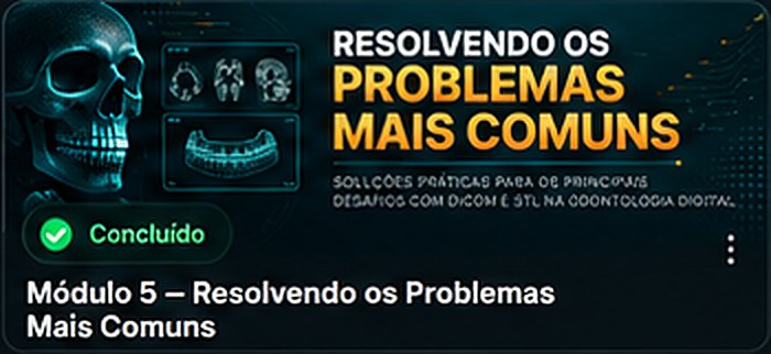 Módulo 5 — Resolvendo os problemas mais comuns